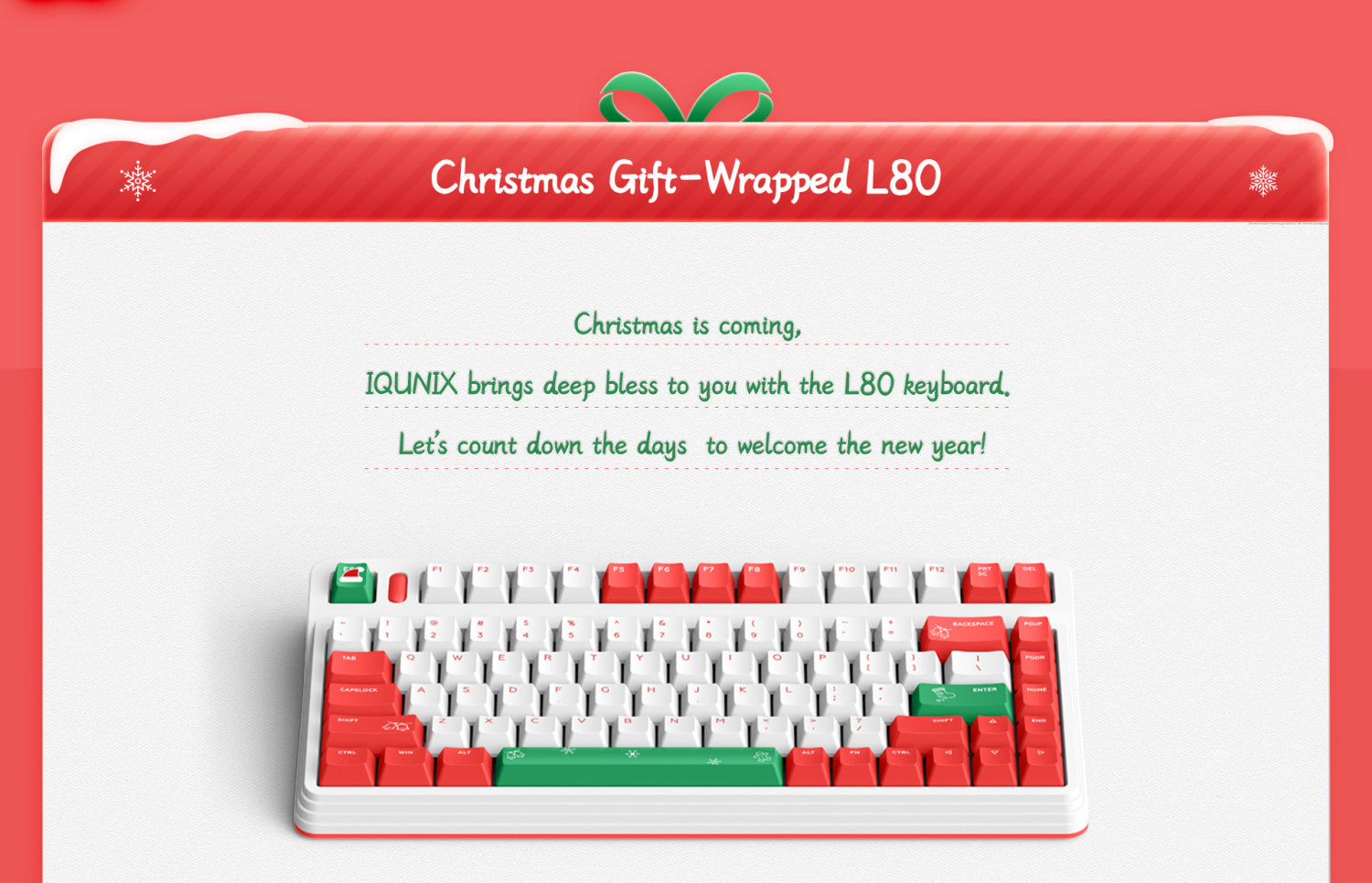 Christmas Gift Keyboard Christmas Theme Keyboard New Year Gift