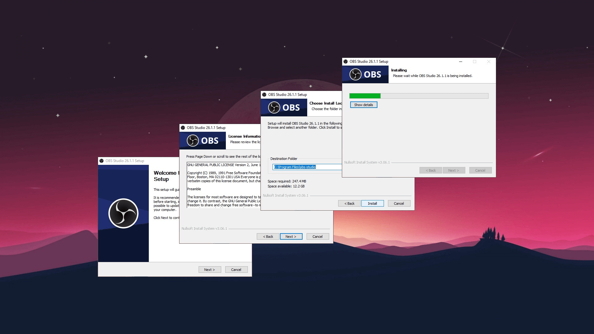 Cài đặt OBS Studio về máy tính laptop - GEARVN.COM