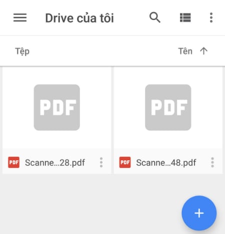 GEARVN - Cách scan tài liệu bằng Google Drive trên điện thoại