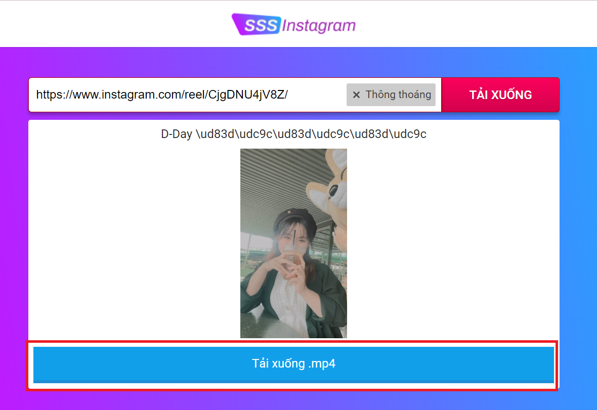 GEARVN - Sử dụng sssinstagram để tải Reels Instagram