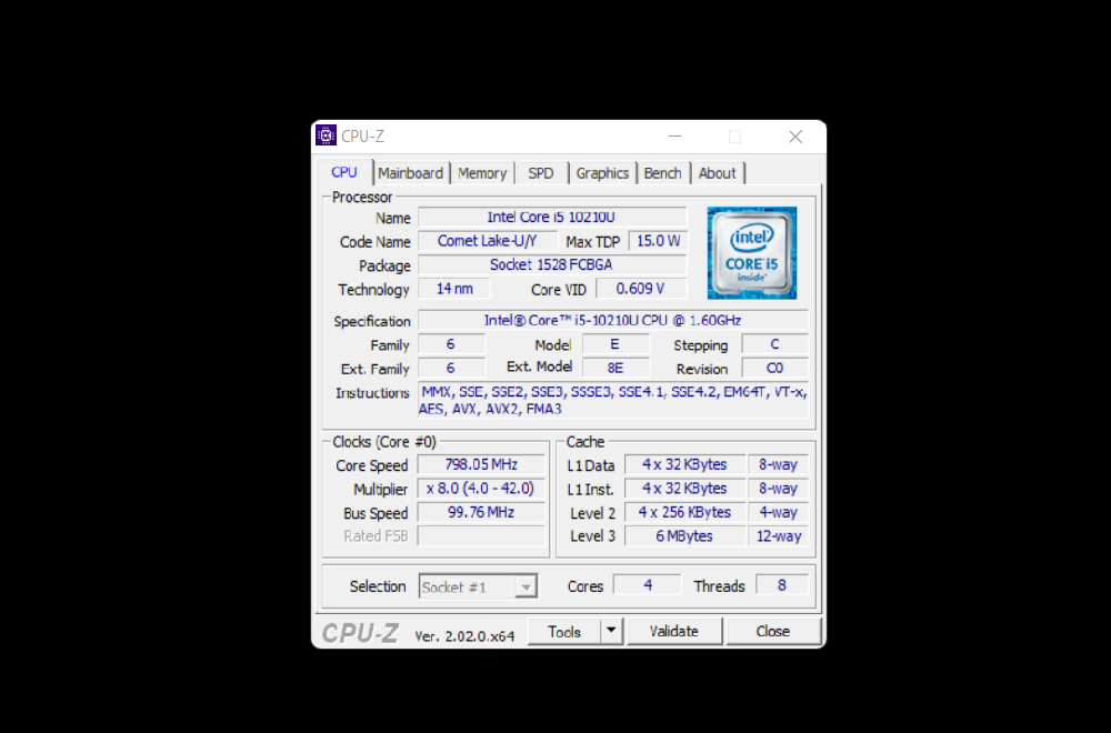 GEARVN - Cách xem thông số trên tab CPU từ CPU Z