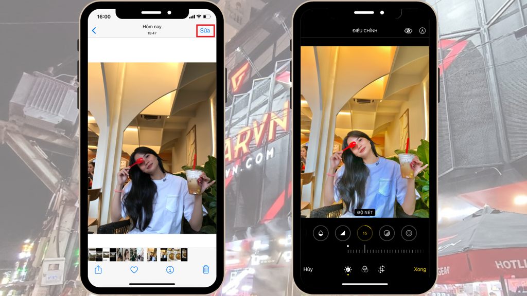 GEARVN - Công thức chỉnh ảnh trên iPhone - Ảnh trong nhà