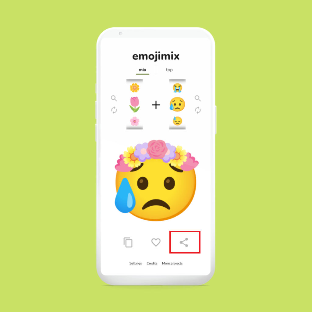 GEARVN - Tính năng nổi bật trên ứng dụng Emojimix