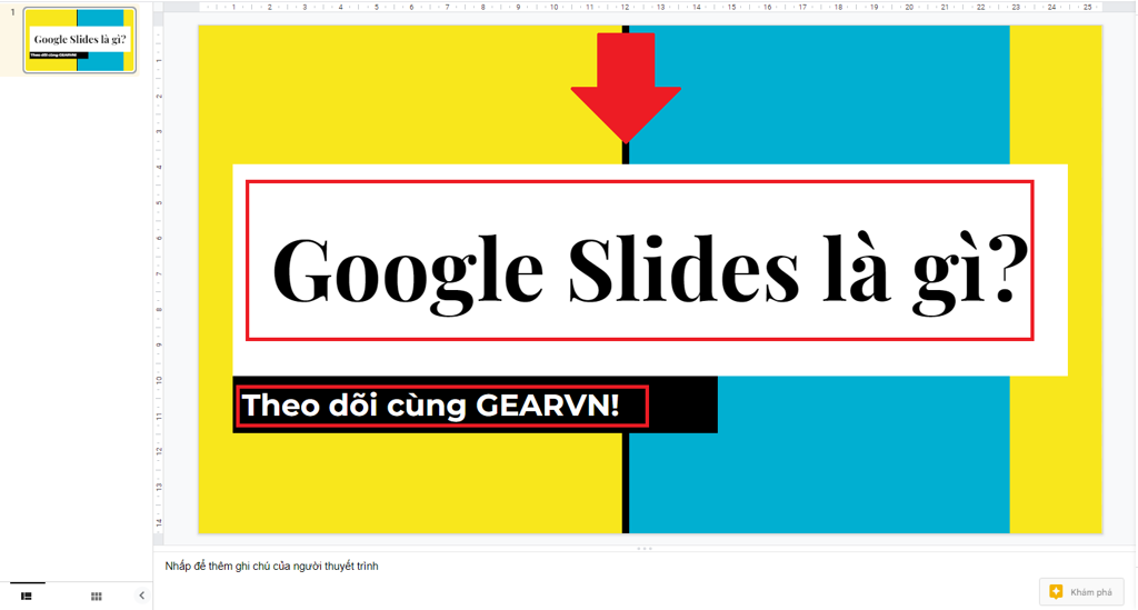 GEARVN - Hướng dẫn sử dụng Google Slides đơn giản