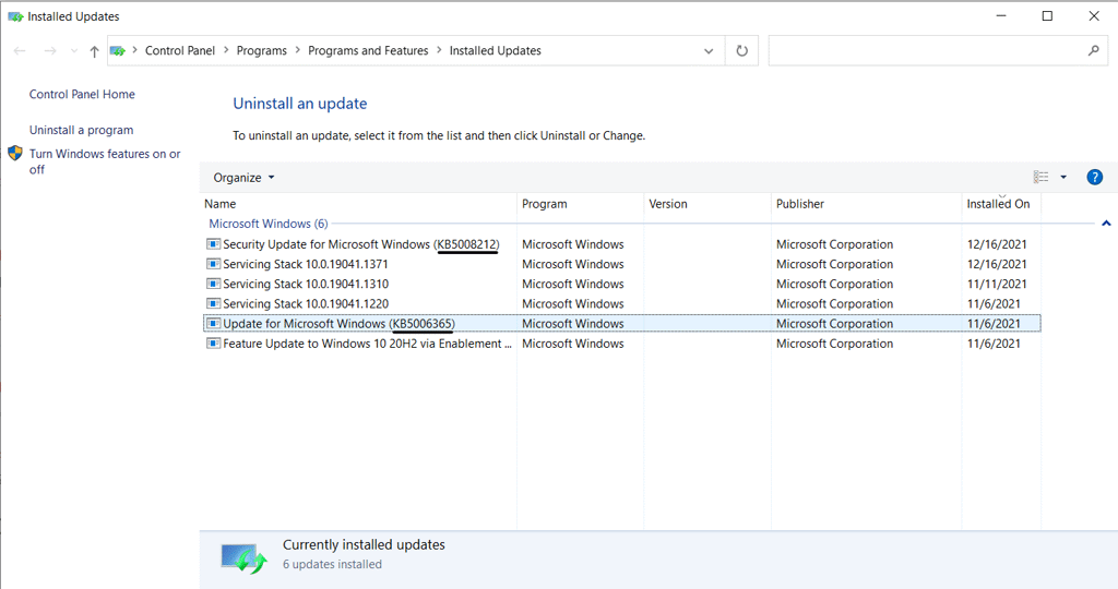 GEARVN.COM - Hướng dẫn gỡ cập nhật từ Windows 10