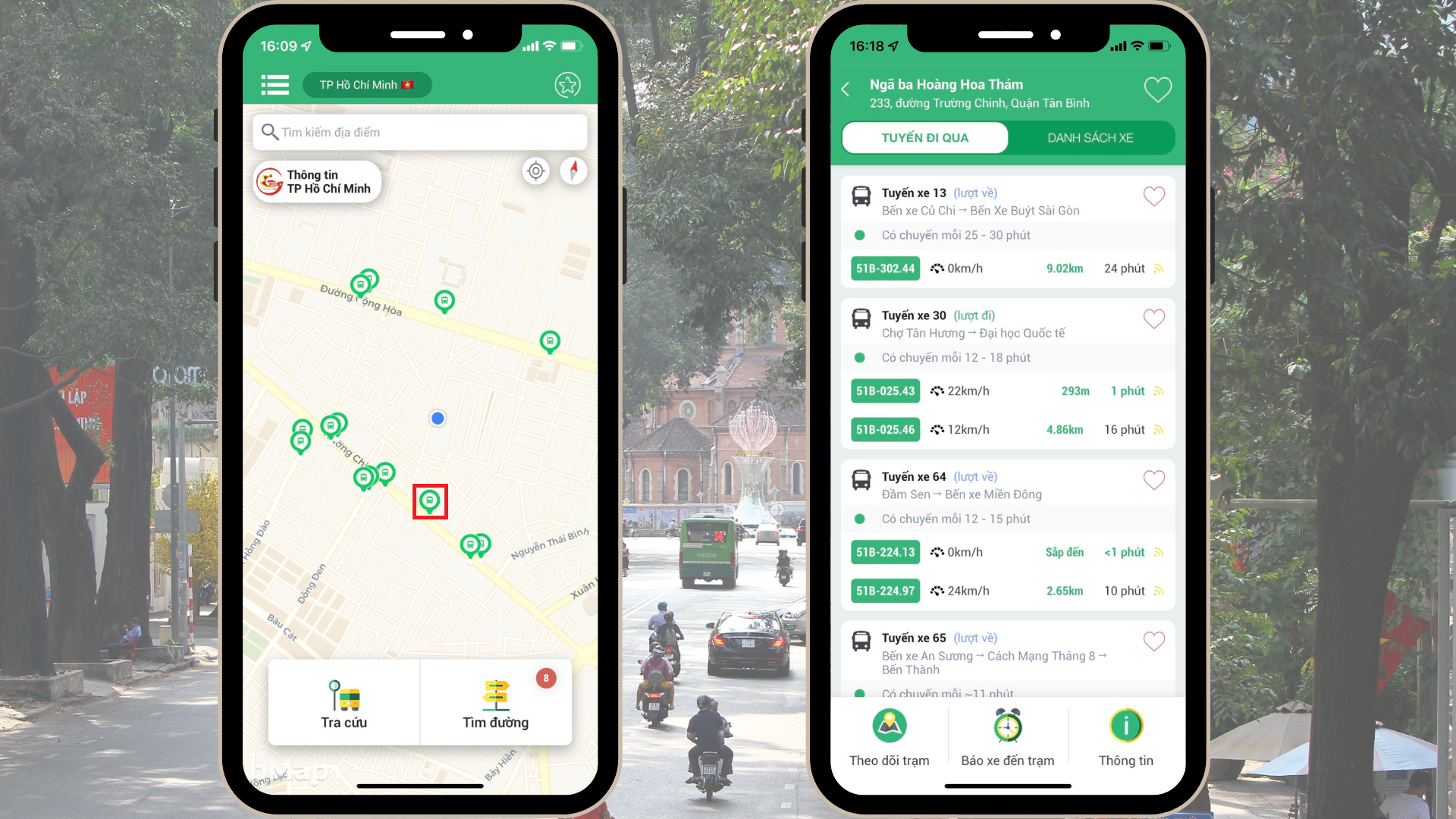 GEARVN - Thông tin của các trạm xe sẽ hiển thị trên Busmap