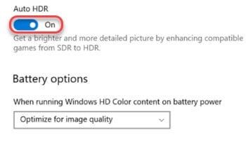 Kích hoạt Auto-HDR trên Windows 11 - GEARVN.COM