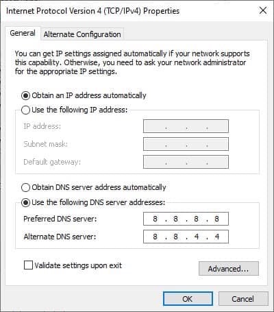 GEARVN - Thay đổi DNS Server