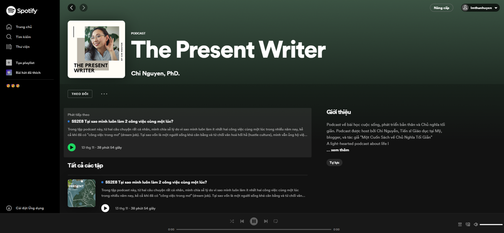 GEARVN - Podcast The Present Writer