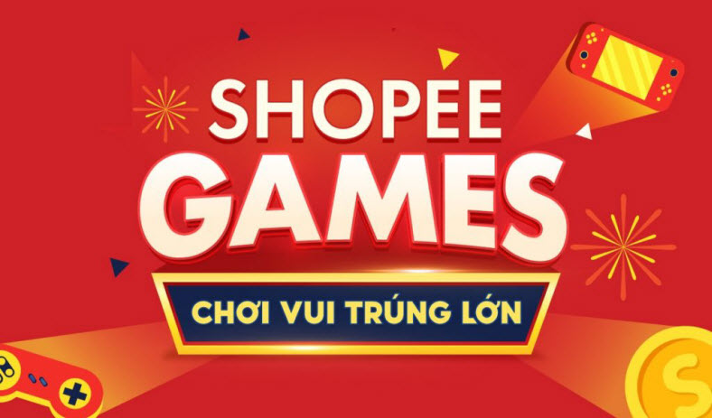 Chơi game trên Shopee là hình thức nhận xu hoặc quà từ Shopee.